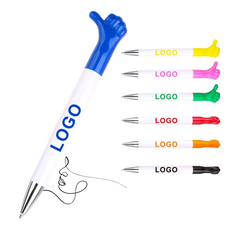 Cute Cartoon Gesture Shape Plastic Ballpoint Pen