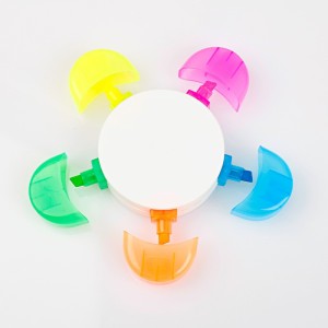 Cute Flower Shape Stationery Art Highlighter