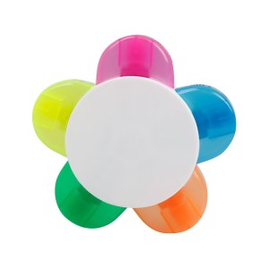 Cute Flower Shape Stationery Art Highlighter