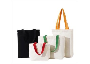 Manufacturer Custom Logo Designed Eco Friendly Canvas Shopping Bag